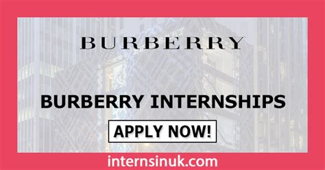 burberry berlin job|burberry internships.